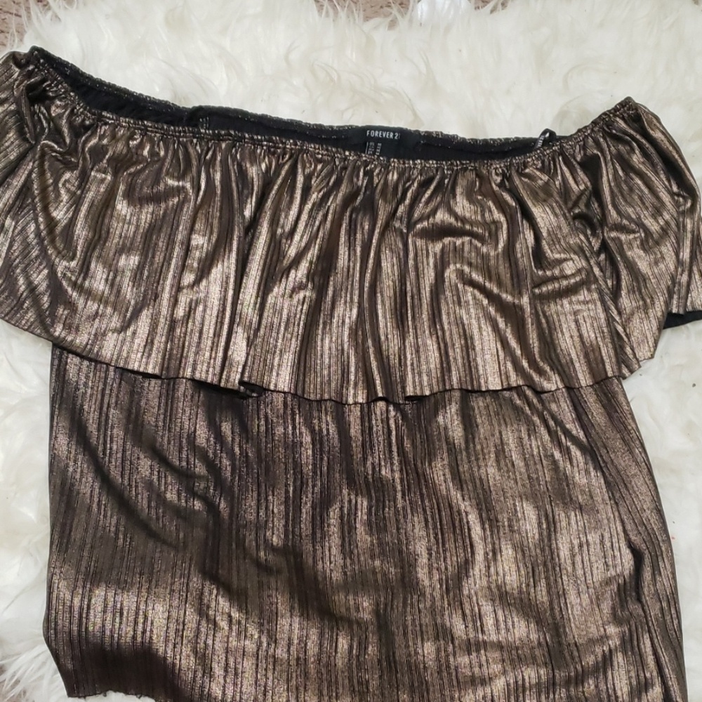 Off the shoulder forever 21 top